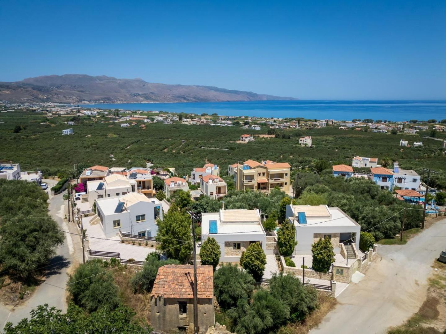 Villa With Private Pool Chania Sense Of Dream Villas Tavronitis Eksteriør bilde